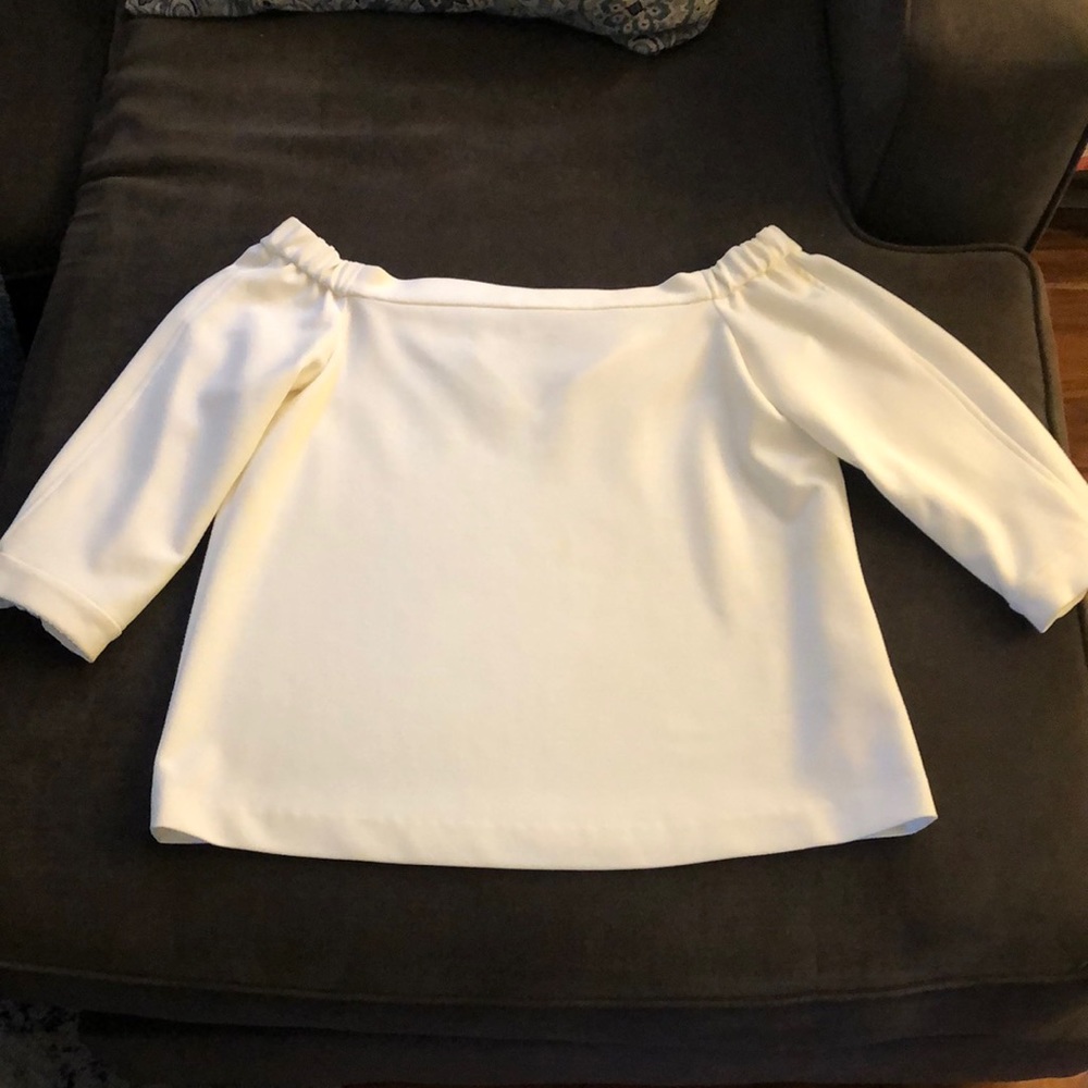 Fancy white top